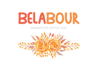 Belabour: A Whimsical Display Font for Editorial Design