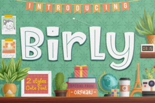 Birly: A Playful Display Font for Web Designers