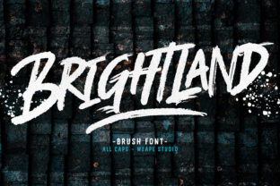 Brightland: A Bold Urban Display Font for Campaign Creatives