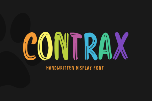 Contrax: A Display Font That Feels Bold and Real