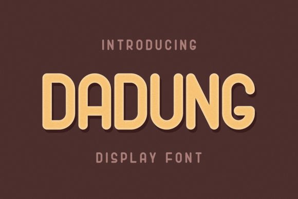 Dadung Font: A Smart Minimalist Typeface for Brands