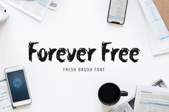 Forever Free: A Display Font That Commands Attention
