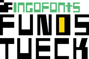 Fundstueck: A Playful Display Font for Campaign Creatives