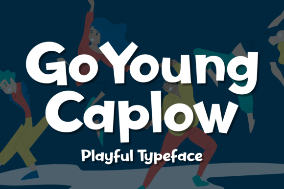 Go Young Caplow: A Joyful Display Font for Playful Branding