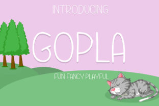 Gopla: Testing a Display Font Across Real Design Work