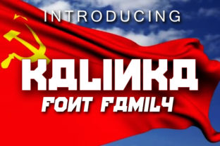 Kalinka: A Distinctive Display Font for Editorial Personality