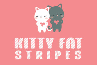 Kitty Fat Stripes: A Playful Display Typeface for Web Designers