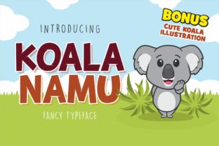 Koala Namu: A Playful Display Font for Editorial Warmth