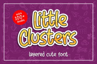 Little Clusters: A Bold Display Font for Campaign Creatives