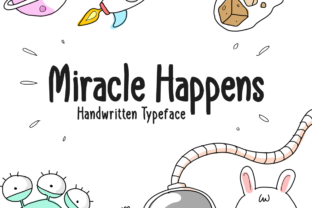 Miracle Happens: A Display Font With Editorial Charm
