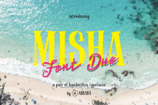 Misha Duo: A Display Font for Stronger Campaign Visuals