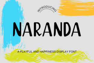 Naranda: A Display Font That Brings Pages to Life