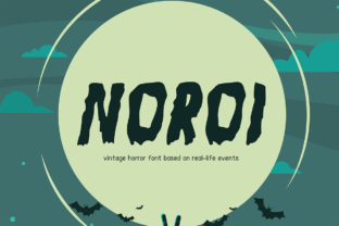 Noroi: A Display Font Built for Visual Impact