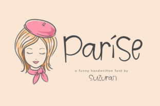 Parise: A Light Display Font with Genuine Web Charm