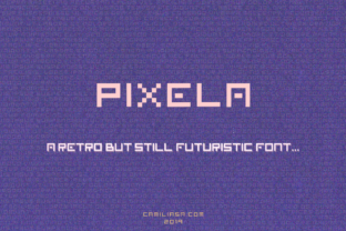 Pixela: A Playful Display Font for Memorable Branding