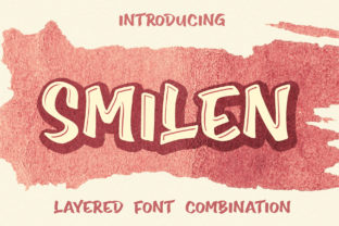 Smilen: A Bold Display Font for Editorial Charm