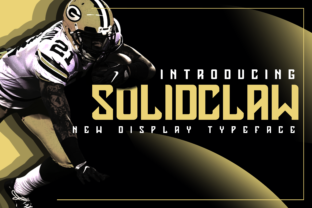Solidclaw: A Bold Display Font for Campaign Creatives