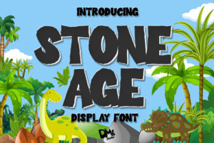 Stone Age: A Display Font for Editorial Design
