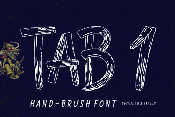Tab 1: A Display Font That Makes Campaign Messages Stick