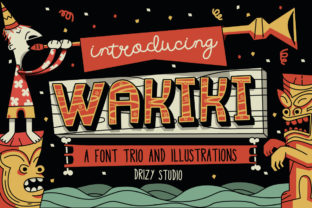 Wakiki: A Warm Hawaiian Display Font for Business Branding