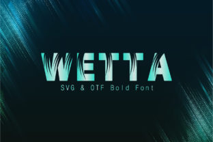 Wetta Typeface: Bold Character for Web Design