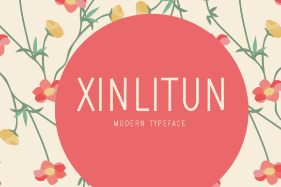 Xinlitun: A Fun Display Font for Handmade Products